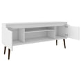 thumbnail image 6 of Manhattan Comfort Bradley 4 Shelves Wood TV Stand for TVs up to 60" in White, 6 of 9