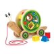 thumbnail image 1 of Juguete para tirar de caracol Hape Walk-A-Long | Juguete de madera para empujar y tirar para niños pequeños galardonado con color extraíble, 1 of 5