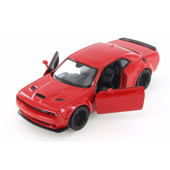 2018 Dodge Challenger SRT Hellcat Widebody Hardtop, Red - Showcasts 79350/16D - 1/24 scale Diecast Model Toy Car (Brand New but NO BOX)