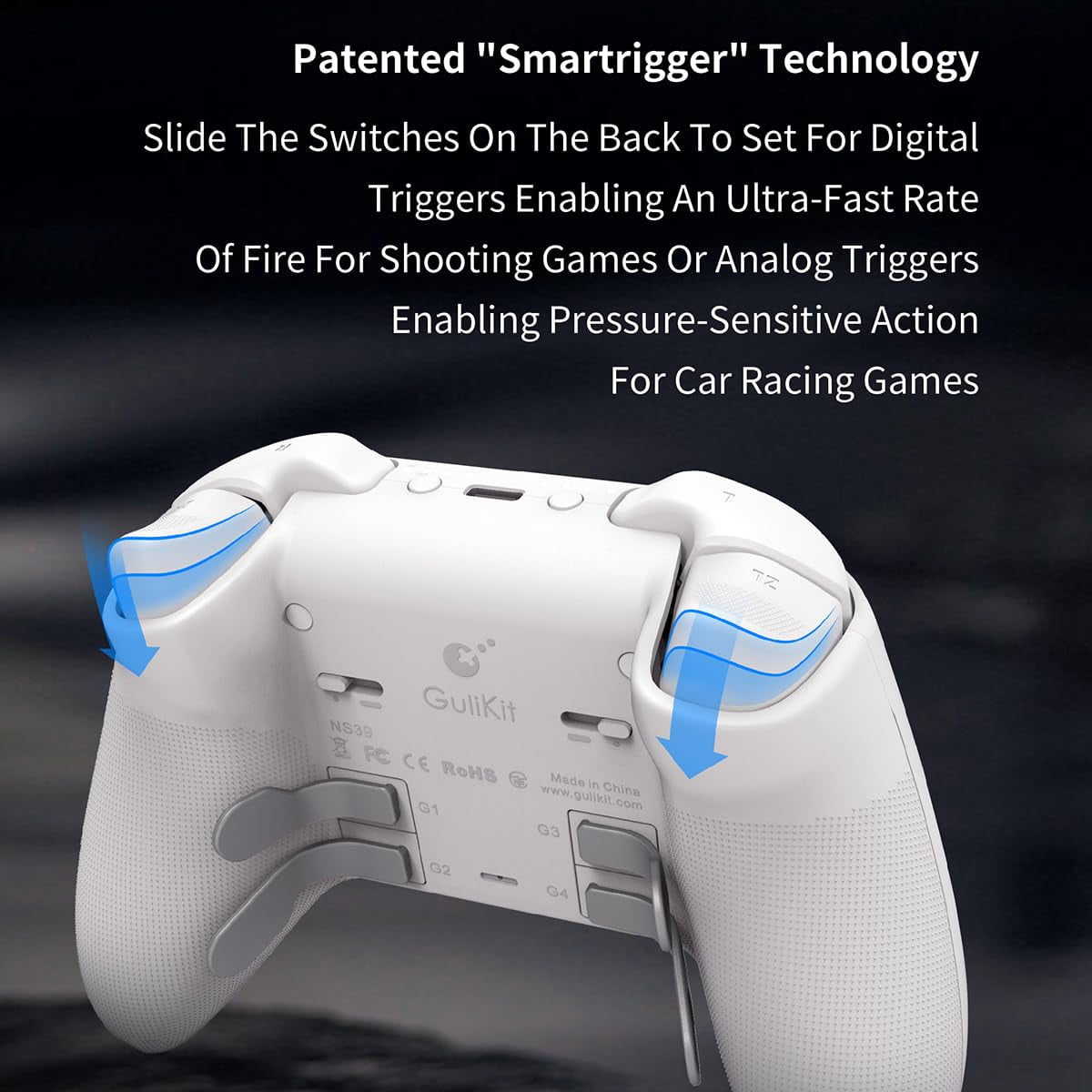 GuliKit KK3 Max Wireless Controller with Hall Effect Joysticks
