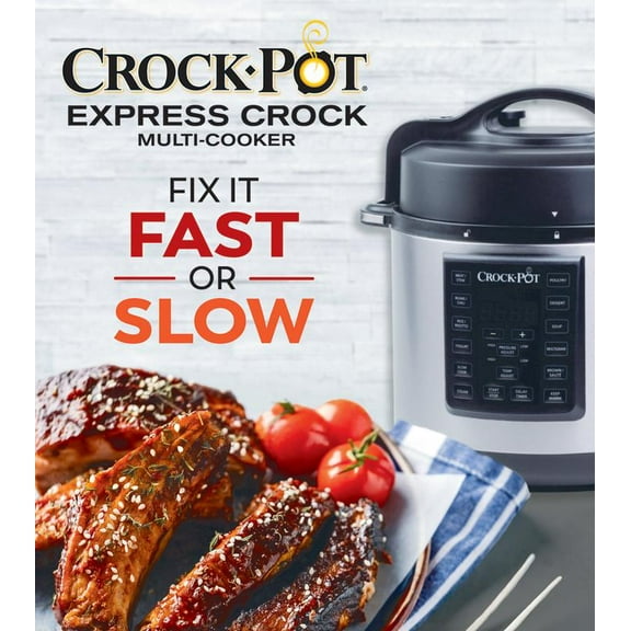 Pre-Owned Crockpot Express Crock Multi-Cooker: Fix It Fast or Slow (Hardcover) 1640308229 9781640308220