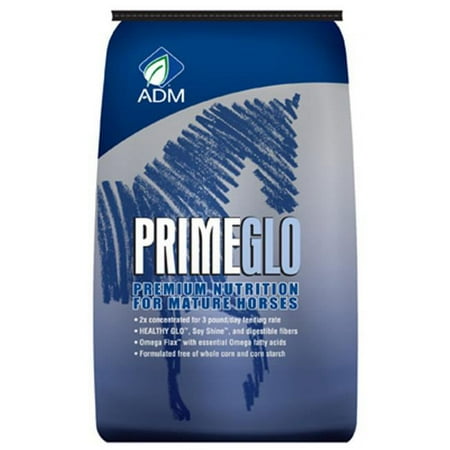 UPC: 0788399800424 | Adm Animal Nutrition PRIMEGLO Horse Pellet 50lb Blue 50 lb