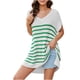 thumbnail image 2 of Suéter de cuello en V para mujer, manga larga, cuello redondo navideño, blusa holgada de tendencia, suéter de punto, suéter para mujer, 2 of 2