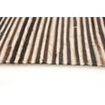 thumbnail image 2 of ECARPETGALLERY 5'3" x 7'7" Contemporary Cowhide Patchwork Handmade Area Rug for Living Room, Dining Room and Bedroom in Brown, 2 of 9
