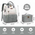 thumbnail image 4 of Maelstrom Travel Backpack for Women Men,Laptop Backpack Fits 15.6-17.3 Inch Laptop Water Resistant Carry On Backpack, 4 of 9