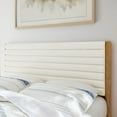 thumbnail image 4 of Olea King Platform Bed in Feather Oak, 4 of 9