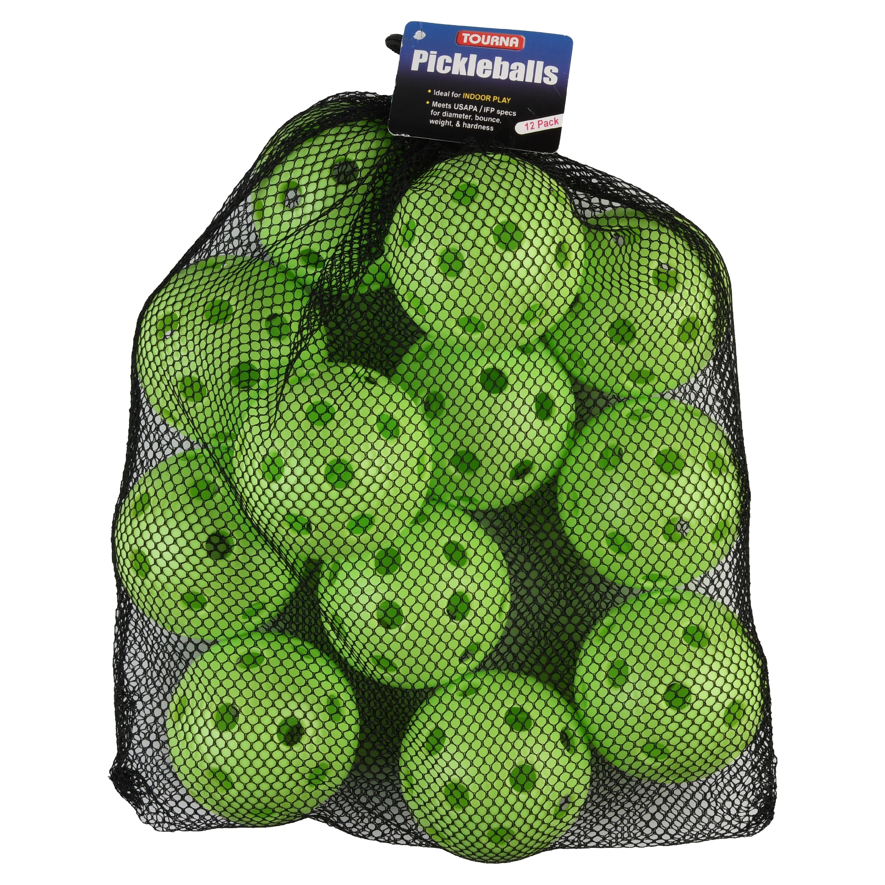 6Pcs 40 Hole High-Vis Optic Pattern Pickleball Balls For Game Practice 