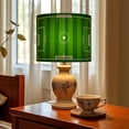 thumbnail image 6 of Linen Drum Lampshades green soccer field football field gridiron 13"x13"x10" Light Shade for Table Lamps Floor Lamps Drum Lamp Shades Lampshade Replacement Assembly Required, 6 of 8