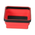 thumbnail image 4 of Bandeja plegable y atractiva de silicona para herramientas, portátil, multiusos, flexible, organizador de almacenamiento para accesorios de hardware. 1 pieza, 4 of 8