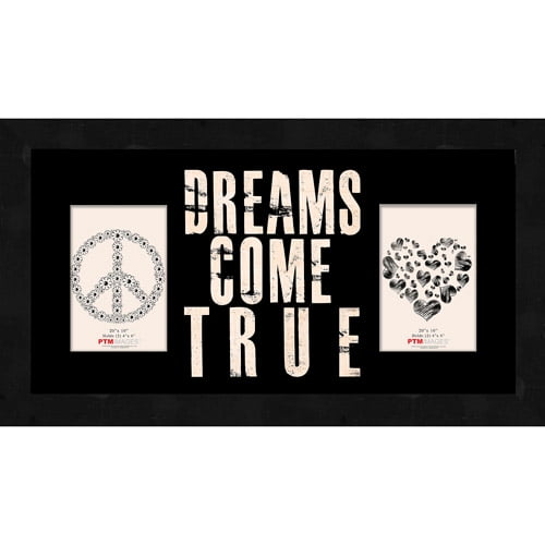 Dreams Come True Vii 20 X 10 Collage Picture Frame Com