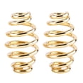 thumbnail image 2 of Spring  Barrel Spring Motorcycle Barrel Spring 1 Pair 3" Steel   Barrel Springs For Chopper Bobber Motorcycle Golden, 2 of 2