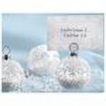 thumbnail image 2 of Snow Flurry Flocked Glass Ornament Place Card Holders (Set of 6), 2 of 2