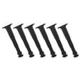 thumbnail image 5 of OATIPHO 6Pcs Black Adjustable Leveling Feet T Shaped Bed Frame Support Legs Made of Durable PP, 5 of 8