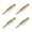 Golden, variant on Troglfold Wall Hooks 4pcs Bathroom Hook Versatile Decorative Hook Multi-functional Clothes Hook,0.98"X0.31"X0.31"