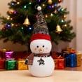 thumbnail image 4 of YOHAVEN Cute Snowman Christmas Ornament Holiday Decoration for Tree Mantel Shelf Table Seasonal Xmas Decor Front Door Decorations Home Christmas Decor Indoor Winter Decor, 4 of 4