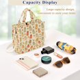 thumbnail image 5 of FORMRS Womens Corduroy Tote Bag Crossbody Shoulder Purse Handbag with Detachable Strap, Cute Cartoon Ghost Pattern, 5 of 7