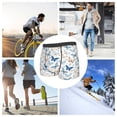 thumbnail image 4 of Fotbe Butterfly Calzoncillos Tipo Boxer con Bolsa de Soporte Total para Hombre, X-Temp Fresco, Transpirable y de Secado Rápido-X-Large, 4 of 5