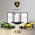thumbnail image 2 of AEROQUEST Remote Control Car for Lamborghini, Officially Licensed 1:16 Scale Lambo Hobby Rc Cars with Headlight, 2.4GHz Race Car Toys for Boy Girl 4-12 Years Old, 12Km/h, Birthday Gift, 2 of 5