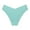 Light Blue, variant on Seamless Juniors Underwear - No Show Low Rise V-Front Bikini/Thong, 100% Polyester, Beige, Size M, Soft for Everyday Wear & Form-Fitting Outfits