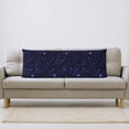 thumbnail image 7 of Body Pillow Cover, Galaxy Violet abstract Glitter Body Pillow Cases with Zipper Soft Breathable Smooth Skin Friendly Long Pillow Case 20x60 inches, 1Pcs, 7 of 7