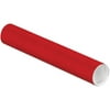 2 x 12 Mailing Tubes - Holiday Red (100 Qty.)