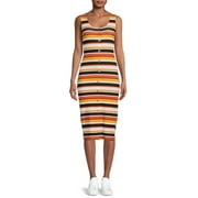 No Boundaries Juniors Striped Bodycon Dress