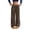 Brown, variant on Women's Leopard Cheetah Print Pants Wide Leg Elastic High Waisted Drawstring Baggy Sweatpants with Pockets Lounge Y2k Trousers