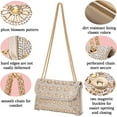thumbnail image 2 of Shoulder Bags Crossbody Bag Purses Handbags Crystals Rhinestone Evening Bag for Women Clutch Purse with Chain, 2 of 9