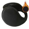 thumbnail image 4 of Thicken Plush Ear Muffs for Men Women Warm Ear Warmer Cold Weather Earmuff Breathable Ear Covers for Outdoor Activity, 4 of 9