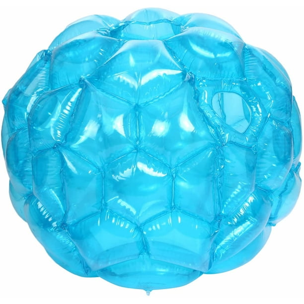 Toytexx Gonflable Pare-Chocs Costume de Balle pour les Enfants Adultes - Grande Taille Bleu