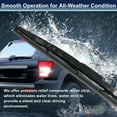 thumbnail image 6 of Unique Bargains Rear Windshield Wiper Blade for Honda CRV 2012 to 2016 - 13 Inch, 6 of 6