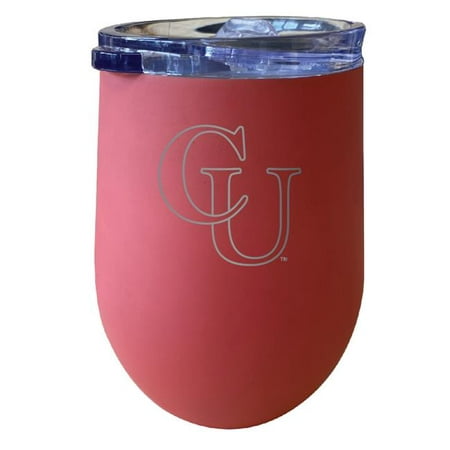 

R & R Imports ITWE-C-CMP20C Campbell University Fighting Camels 12 oz Insulated Wine Stainless Steel Tumbler Coral
