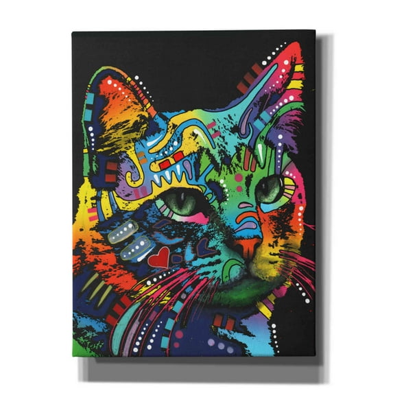 Epic Graffiti 'Debate' by Dean Russo, Canvas Wall Art, 12"x16"