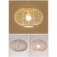 thumbnail image 2 of Lámpara de ratán, lámpara de bambú natural, colgante de ratán hecho , luz de mimbre, lámpara de mimbre, luz para tejer, luz colgante, Colco Luz colgante de bambú, 2 of 8
