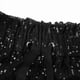 thumbnail image 5 of Pantalones Casual Tallas Grandes Elastic Waist Pantalones de tela con lentejuelas altas, cintura con volantes, cinta de estilo de pie a la , pantalones sexis para mujer, 5 of 5