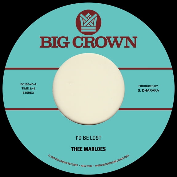 Thee Marloes - I'D Be Lost B/W What's on Your Mind - Music & Performance - Vinyl [7-Inch]