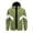 Green, variant on Lightweight Hooded Softshell Lined Windbreaker Jacket For Men Outdoor Hiking Travel And Daily Streetwear Comfortable Full Zip Up Coat Black S
