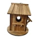 thumbnail image 5 of Casita para pájaros, comedero para pájaros al aire libre, carpa nido creativa rústica, casita para pájaros colgante para jardín, balcón y patio traser, 5 of 9