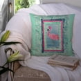thumbnail image 3 of Carolines Treasures 8107-BPW1414 Bird - Flamingo Fabric Decorative Pillow, 14Hx14W, multicolor, 3 of 4