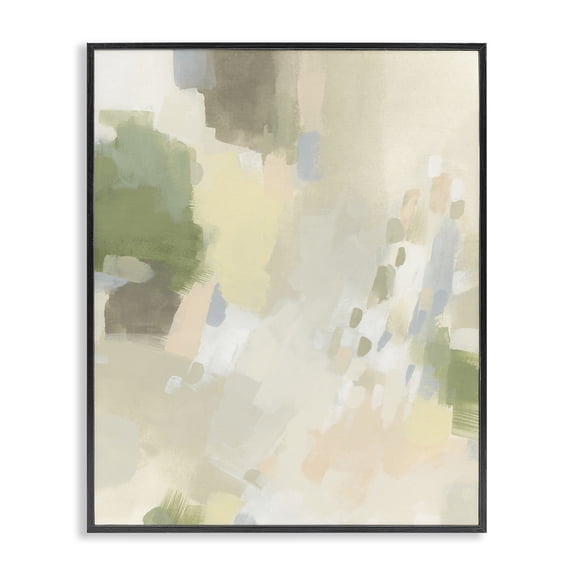 Stupell Industries Modern Muted Abstract with Speckles Black Framed Giclee Art, 11 x 14, by Joris Hoefnagel