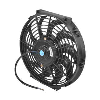 a-team performance 160061 40,6 cm Heavy Duty 12 V radiatore elettrico Wide Curved 8 Blade fan 3000 CFM reversibile spingere o tirare con kit di montaggio