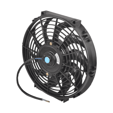 12" Slim Fan Push Pull Electric Radiator Cooling 12V Mount Kit Universal