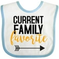 thumbnail image 3 of Inktastic Current Family Favorite Boys or Girls Baby Bib, 3 of 4