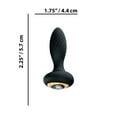 thumbnail image 4 of Goddess Diamond Vibrating Plug - Black, 4 of 5