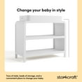 thumbnail image 5 of Storkcraft Santos Changing Table with Removable Infant Changing Table Topper, White, 5 of 14