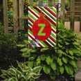 thumbnail image 2 of Carolines Treasures CJ1039-FLAG-PARENT Christmas Oranment Holiday Letter Z Monogram Initial Flag CJ1039  multicolor, 2 of 2