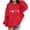 Red, variant on Preppy Heart Hoodies for Youth Girls Long Sleeve Pullover Oversizied Valentines Sweatshirt Kids Cute Loose Casual Tops