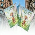 thumbnail image 4 of Vizsla Hello Spring Time Flower Floral Nature House Flag 28x40in Double Sided Vizslas Dog Lover Gifts Idea Outdoor Decor - 02031, 4 of 5