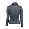 thumbnail image 5 of Women Cardigan Short Suits Slim Coat?Two Button Long women lapel small Sleeve Office Lapel Suits Small Blazer, 5 of 5