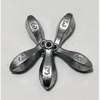 10-Pack Of 16 Oz Bank Sinkers For Fishing - 10 Pounds Total Lead Weights